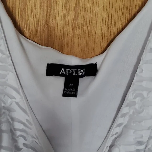 APT. 9 white tank dress size medium. - Picture 4 of 5